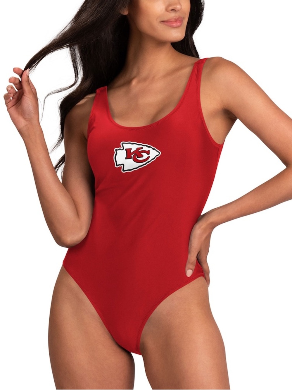 NFL Kansas City Chiefs Women's One-Piece Swimsuit